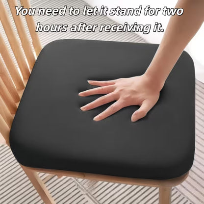 Receive 2-Senior Ergonomic Cushion low-rebound, Anti-flattening Design, Suitable for Office Chairs, Odorless All Year Round, Square-shaped, an Ideal Choice for Gifting